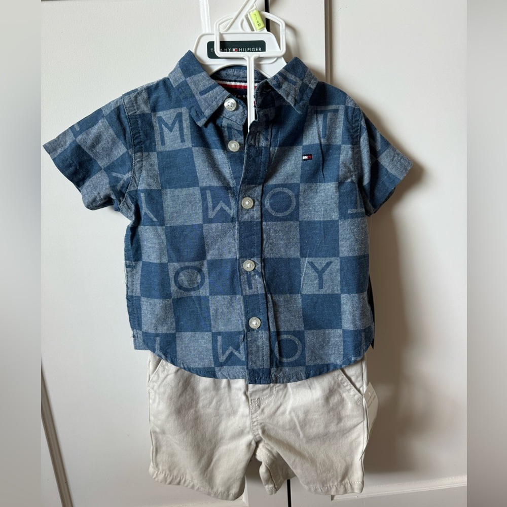 3-6 mo Tommy Hilfiger baby outfit